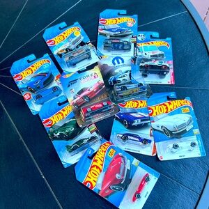 Hot wheels Bundle of  10 vehicles all Brand New in Original packaging age 3+